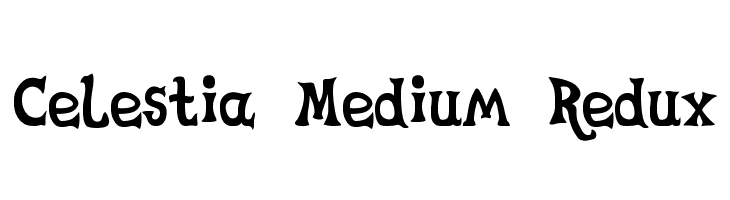 Celestia Medium Redux Font
