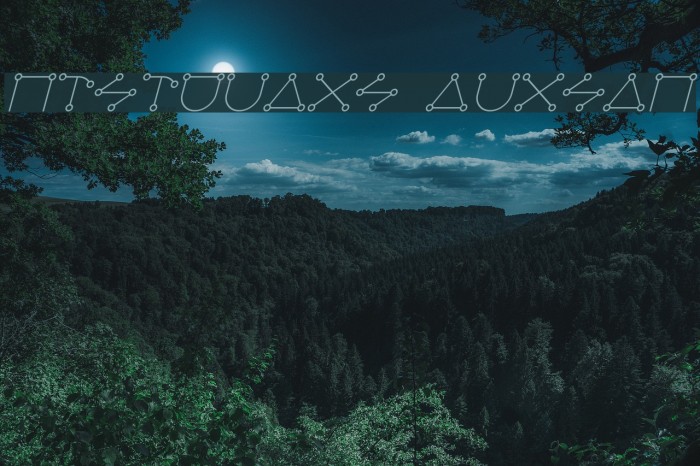 Celestial Italic Example 1