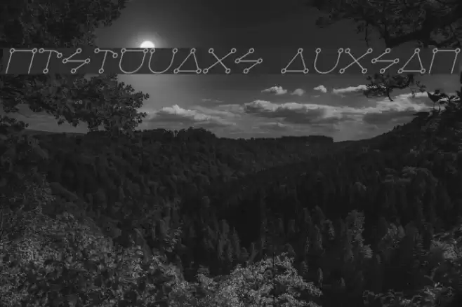 Celestial Italic Font examples