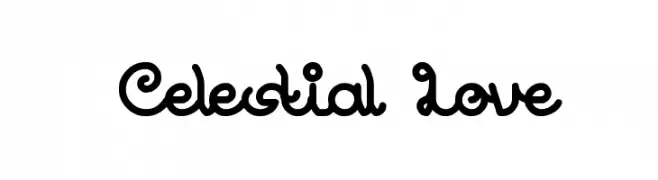 Celestial Love  Frei Schriftart Herunterladen