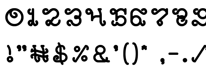 Celestial Love Font OTHER CHARS