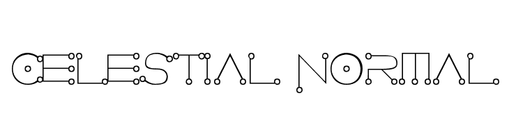 Celestial Normal Font