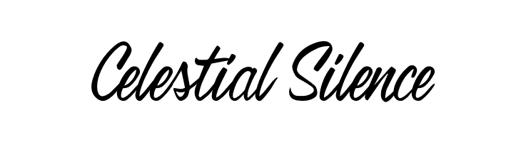 Celestial Silence  font caratteri gratis