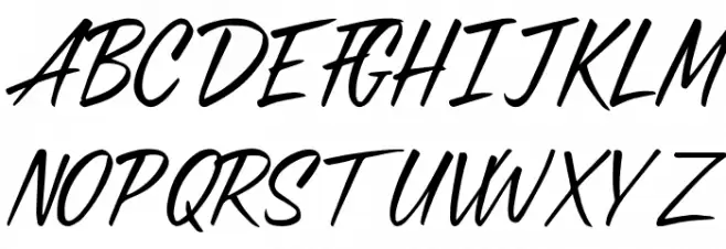 Celestial Silence خط أحرف كبيرة