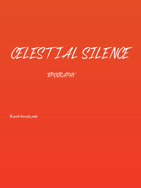 Celestial Silence Poster