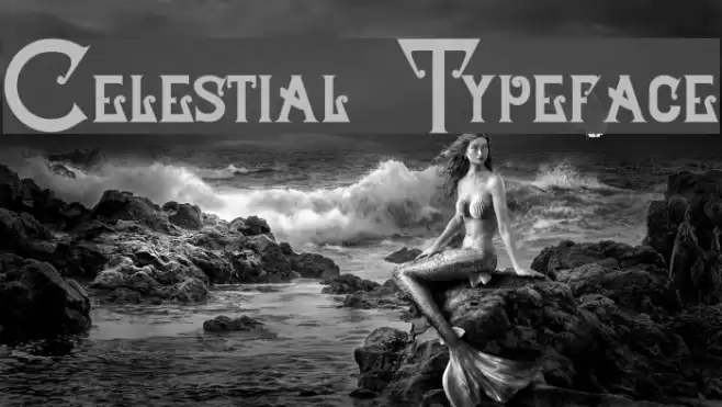 Celestial Typeface Font examples