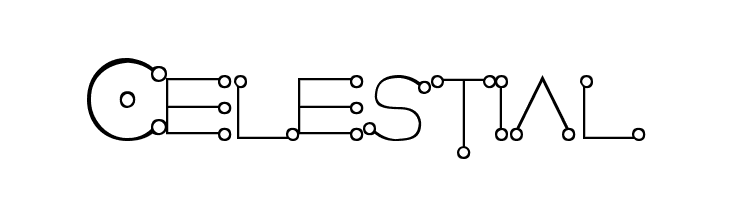 Celestial  Frei Schriftart Herunterladen