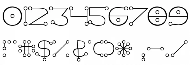 Celestial Font OTHER CHARS