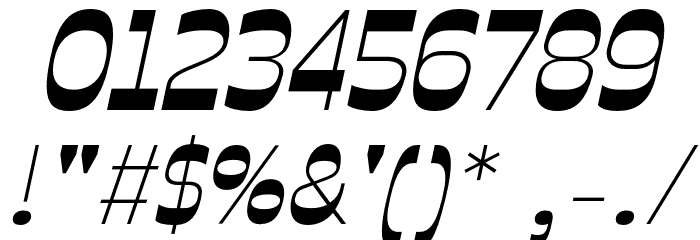 Celestine Black Italic Font OTHER CHARS