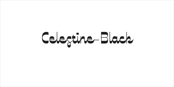 Celestine-Black Logo