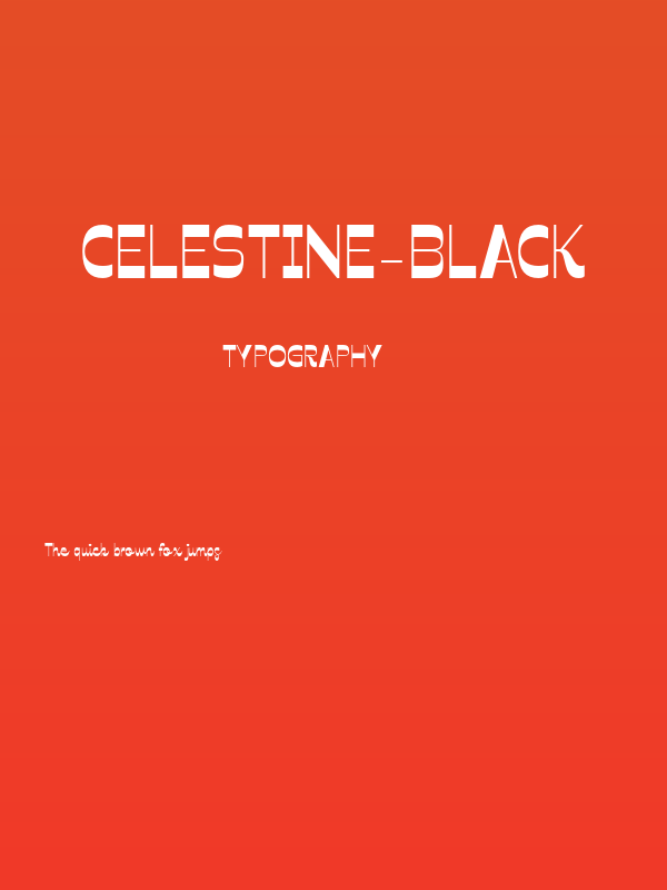 Celestine-Black Poster