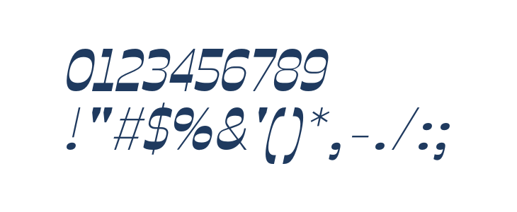 Celestine Bold Italic Other Characters