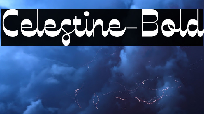 Celestine-Bold Example 3