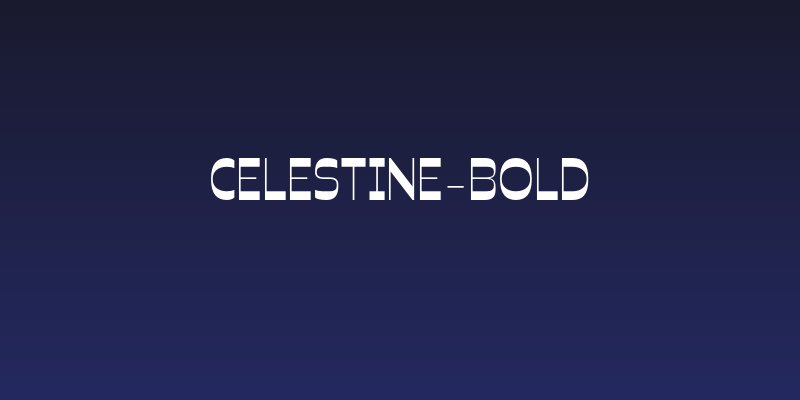 Celestine-Bold Social Header