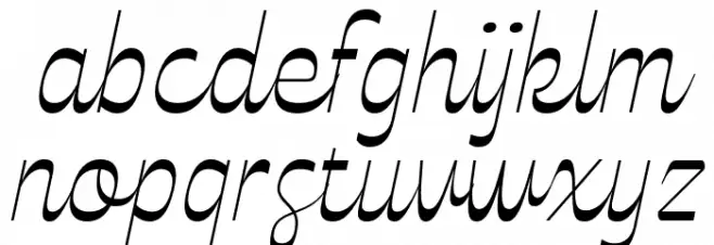 Celestine ExtraLight Italic Fonte MINÚSCULAS