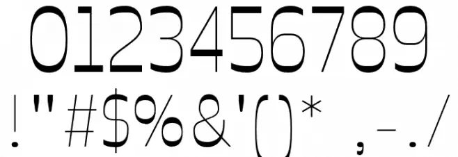 Celestine-ExtraLight Font OTHER CHARS