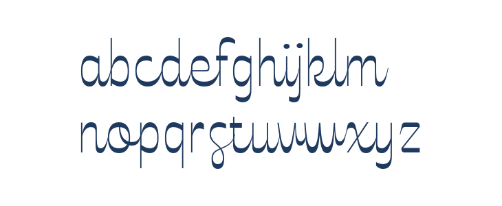 Celestine-ExtraLight Lowercase