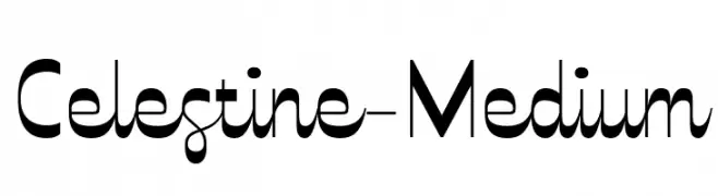 Celestine-Medium  Fuentes Gratis Descargar