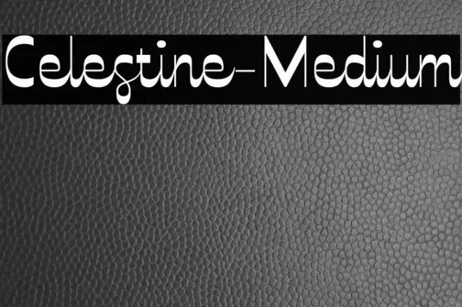 Celestine-Medium Font examples