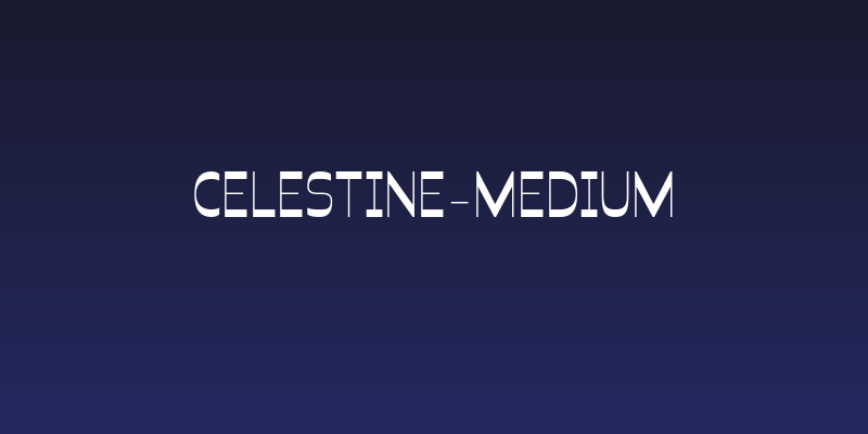 Celestine-Medium Social Header