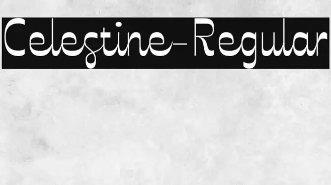 Celestine-Regular Font examples
