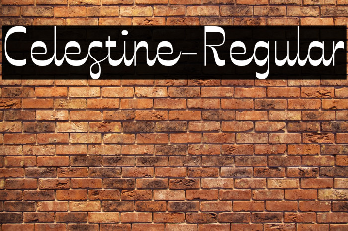 Celestine-Regular Example 3