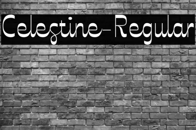 Celestine-Regular Font examples
