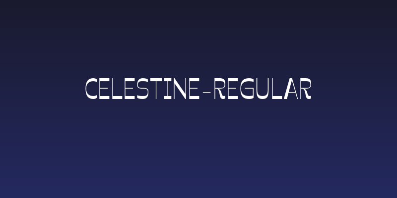 Celestine-Regular Social Header