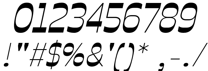 Celestine SemiBold Italic Font OTHER CHARS
