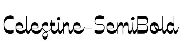 Celestine-SemiBold  नि: शुल्क फ़ॉन्ट्स डाउनलोड
