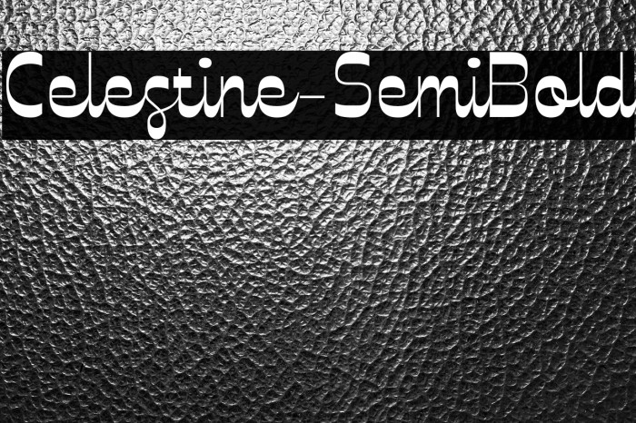 Celestine-SemiBold Example 2