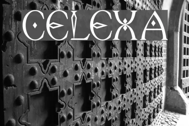Celexa Font examples