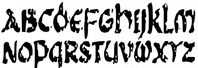 Celicatic Font UPPERCASE