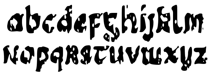 Celicatic Font LOWERCASE