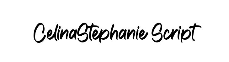 CelinaStephanie-Script  नि: शुल्क फ़ॉन्ट्स डाउनलोड