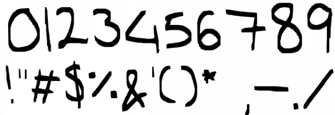 Celine Ingram Font OTHER CHARS