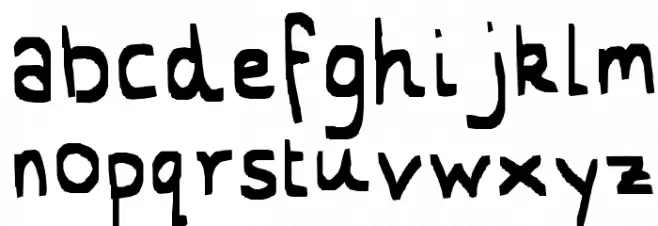 Celine Ingram 字体 小写
