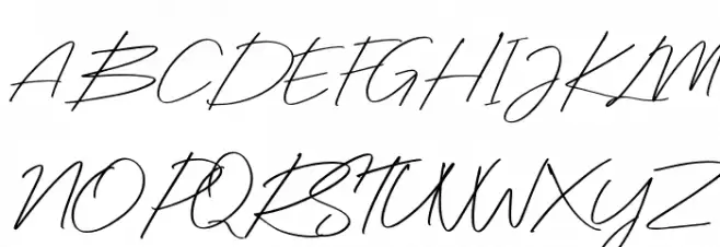 CelinePeachFree-Script Polices MAJUSCULES