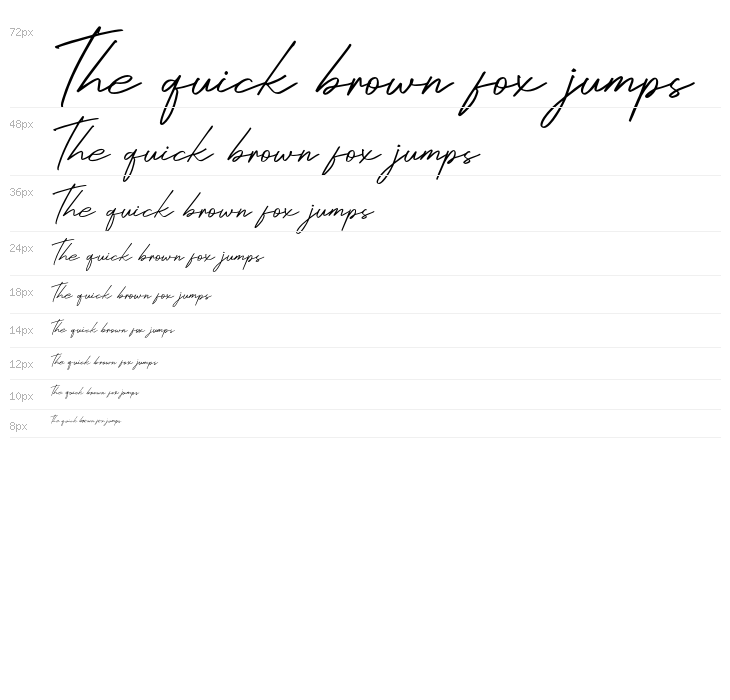 CelinePeachFree-Script Waterfall