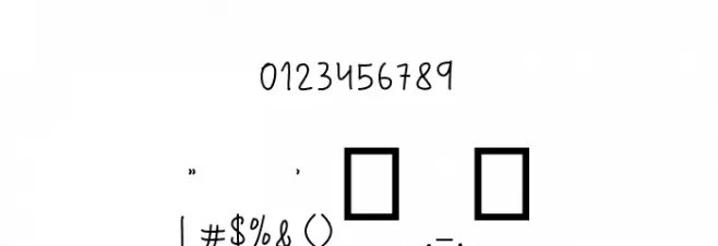 Celinea Font OTHER CHARS