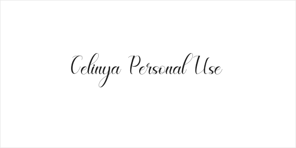 Celinya Personal Use Logo