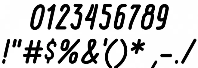 Cell 63 Font OTHER CHARS