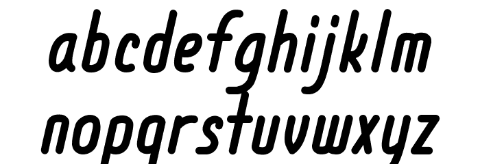 Cell 63 Font LOWERCASE