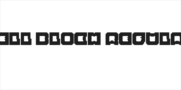 Cell Bloch Regular Logo