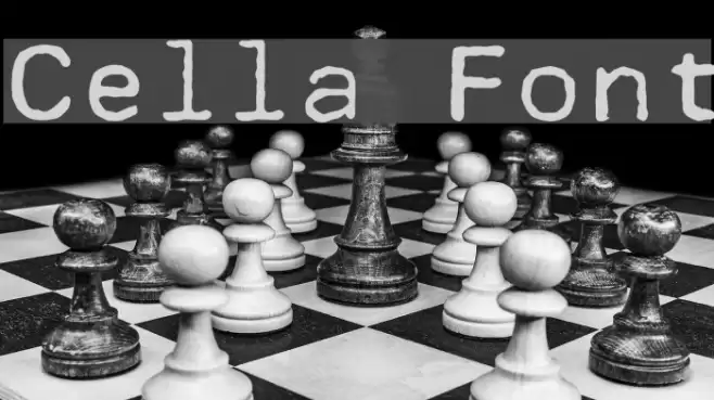 Cella Font examples