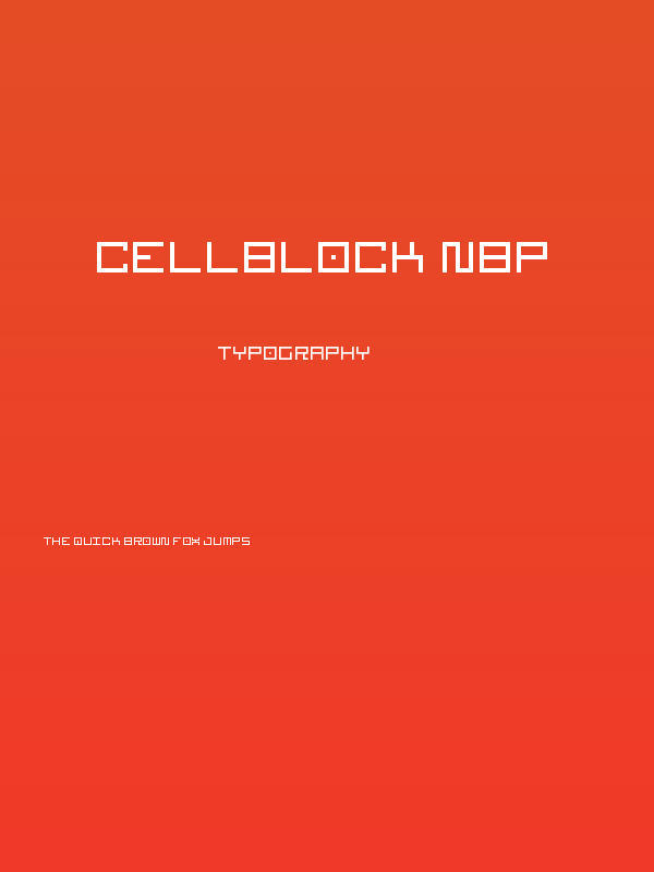 Cellblock NBP Poster
