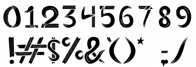 Celle Regular Font OTHER CHARS