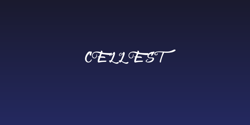Cellest Social Header
