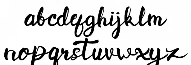 Cellest 字体 小写