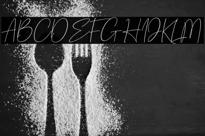 Cellestial Font examples